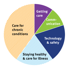 Primary care percentages chart